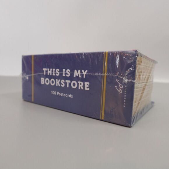 100 Postcards This is my Bookstore Shops Around the World Notecards Bibliophile - Picture 7 of 12